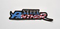 STEEL PANTHER - American Flag Logo -- Embroidered Backpatch.JPG