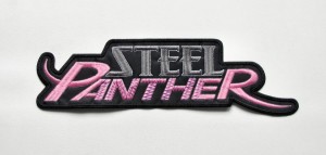 Ekran haftowany STEEL PANTHER - Logo