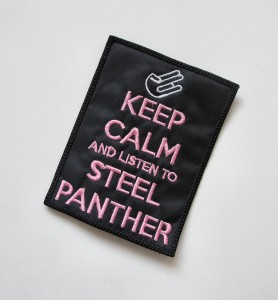 Naszywka STEEL PANTHER - Keep Calm