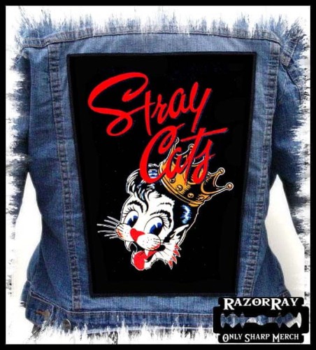 STRAY CATS - Crown -- backpatch back patch.jpg