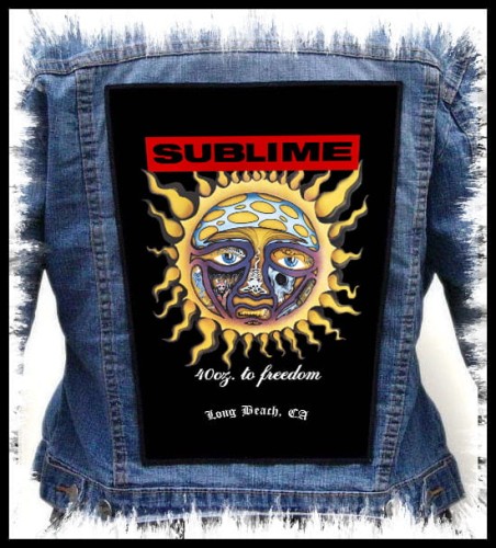 SUBLIME - 40 oz. to Freedom -- backpatch back patch.jpg