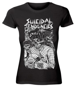 Women's t-shirt SUICIDAL TENDENCIES - Venice