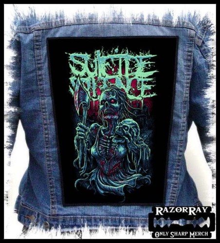 SUICIDE SILENCE - Warrior --- Backpatch Back Patch.jpg