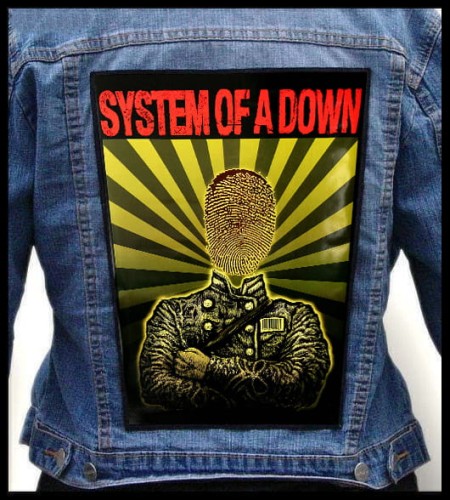 SYSTEM OF A DOWN - Fingerprint -- backpatch back patch.jpg