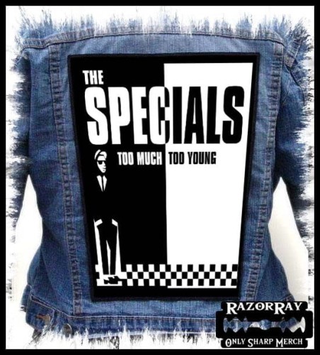 THE SPECIALS - Too Much Too Young -- backpatch back patch.jpg