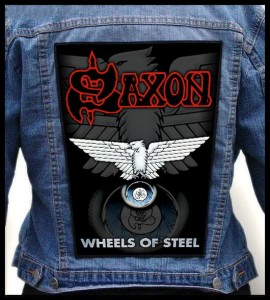 Ekran SAXON - Wheels Of Steel