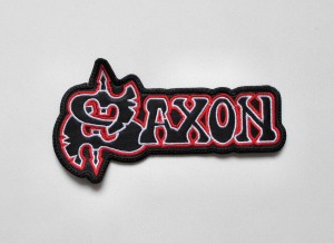 Naszywka SAXON - Logo [red white]