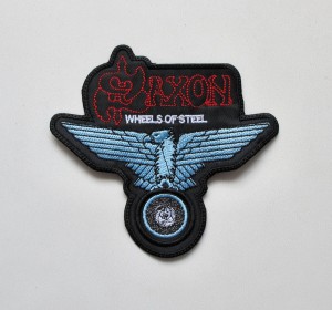 Naszywka SAXON - Wheels of Steel