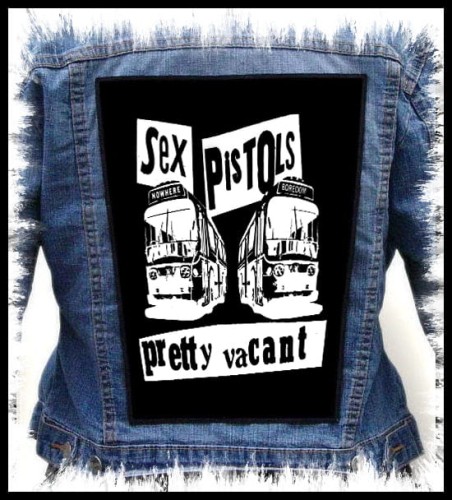 SEX PISTOLS - Pretty Vacant -- backpatch back patch.jpg