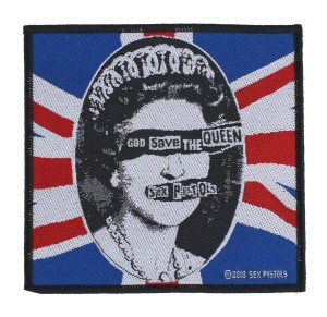 Naszywka SEX PISTOLS - God Save The Queen