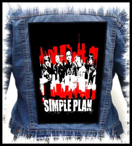 SIMPLE PLAN - Band -- backpatch back patch.jpg