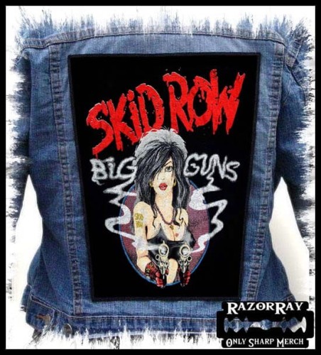 SKID ROW - Big Guns -- backpatch back patch.jpg