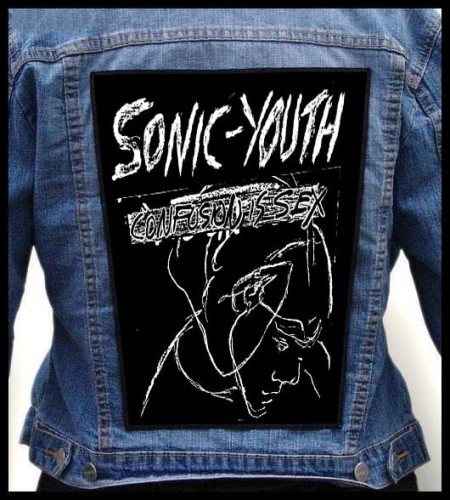 SONIC YOUTH - Confusion Is Sex -- backpatch back patch.jpg