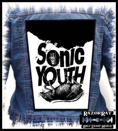 SONIC YOUTH - Rat -- backpatch back patch.jpg