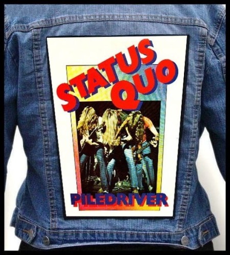 STATUS QUO - Piledriver -- backpatch back patch.jpg
