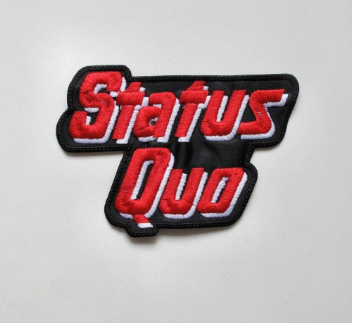 STATUS QUO --- Embroidered Patch.JPG