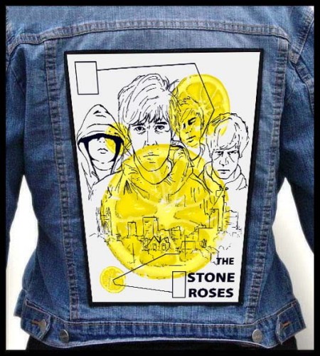 THE STONE ROSES - Band -- backpatch back patch.jpg