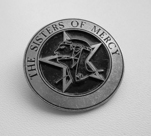 THE SISTERS OF MERCY -- Metal Pin