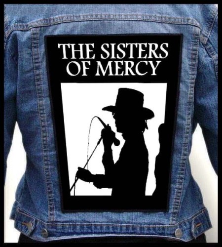 THE SISTERS OF MERCY -- backpatch back patch.jpg