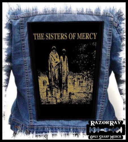 THE SISTERS OF MERCY - Body And Soul [gold] -- backpatch back patch.jpg