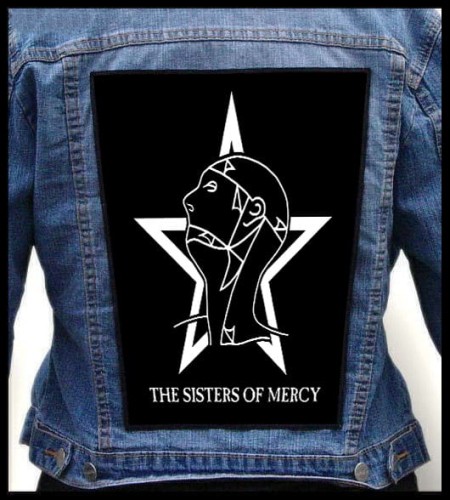 THE SISTERS OF MERCY - Logo -- backpatch back patch.jpg