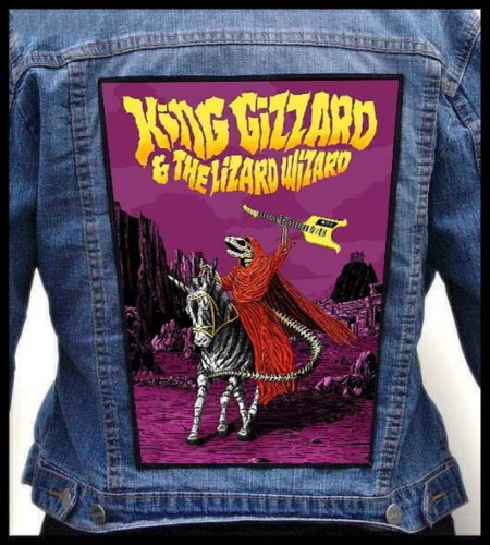 KING GIZZARD AND THE LIZARD WIZARD - Horseman -- backpatch back patch.jpg