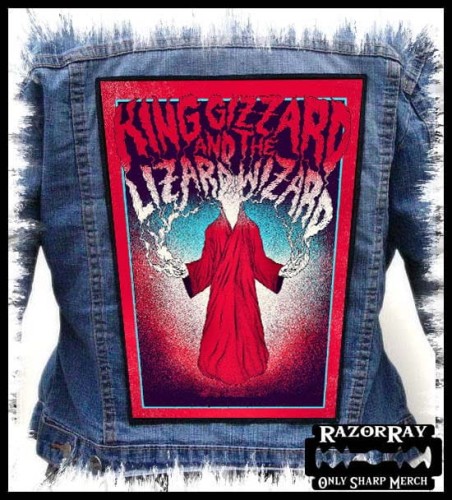 KING GIZZARD AND THE LIZARD WIZARD - Wizard  -- Backpatch Back Patch.jpg