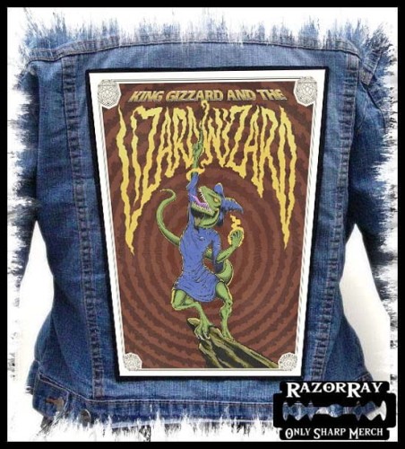 KING GIZZARD AND THE LIZARD WIZARD - Lizard Wizard -- Backpatch Back Patch.jpg