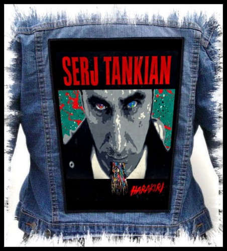 SERJ TANKIAN - Harakiri -- backpatch back patch.jpg