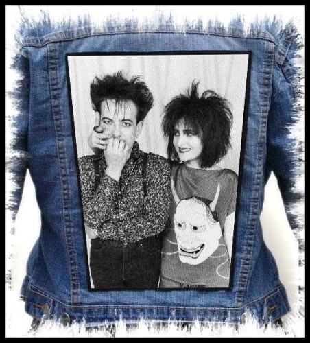 SIOUXSIE &amp; ROBERT SMITH  --- backpatch back patch.jpg