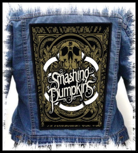 THE SMASHING PUMPKINS - Skull  -- backpatch back patch.jpg