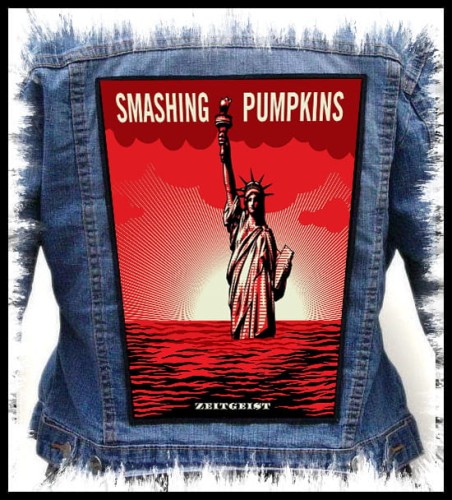 THE SMASHING PUMPKINS - Zeitgeist  -- backpatch back patch.jpg