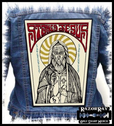 STONED JESUS - Saint -- backpatch back patch.jpg