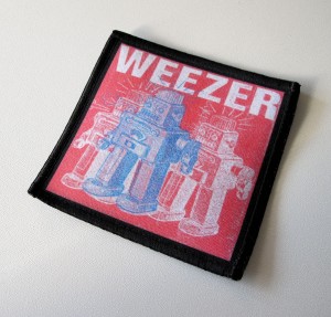 Naszywka WEEZER - Robots