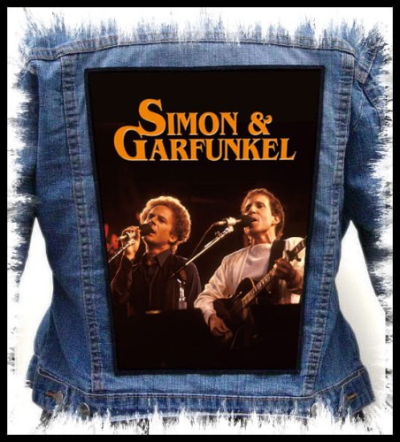 SIMON &amp; GARFUNKEL - Live -- backpatch back patch.jpg