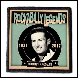Naszywka SONNY BURGESS - Rockabilly Legend