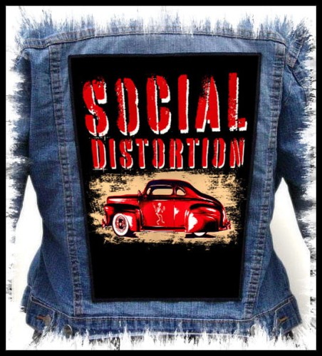 SOCIAL DISTORTION - Car -- Backpatch Back Patch.jpg