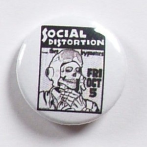 Przypinka/odznaka SOCIAL DISTORTION  #2