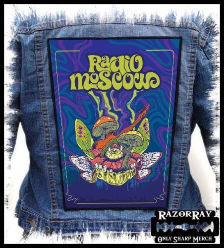 RADIO MOSCOW - Mushrooms -- Backpatch Back Patch.jpg