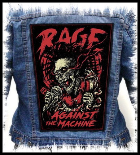 RAGE AGAINST THE MACHINE - Skeleton -- backpatch back patch.jpg