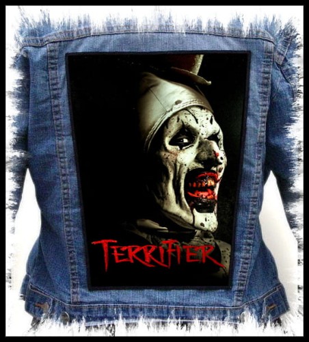 TERRIFIER - Art The Clown -- backpatch back patch.jpg