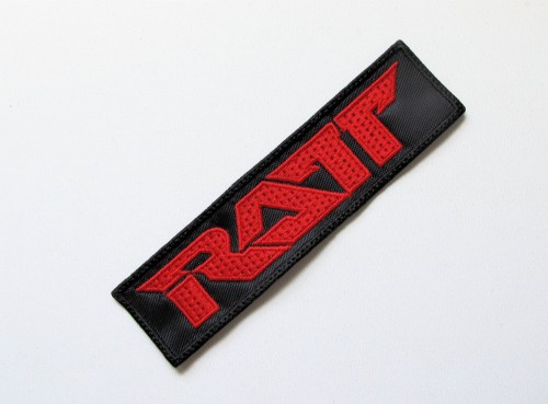 RATT  - Logo [red]  --- Embroidered Patch.JPG