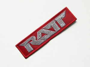 Naszywka RATT - Logo [silver] 