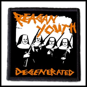 Naszywka REAGAN YOUTH -  Degenerated