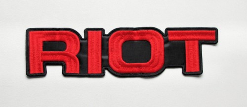 RIOT  -- Embroidered Backpatch.JPG