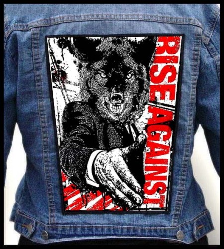 RISE AGAINST - Nice To Meet You -- Backpatch Back Patch.jpg