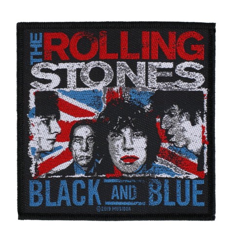 THE ROLLING STONES - Black And Blue --- patch.JPG