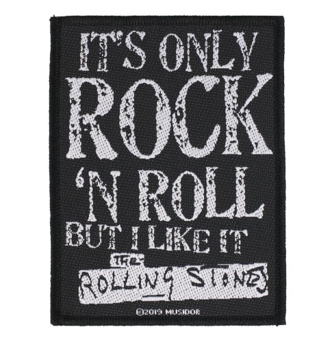 THE ROLLING STONES - It's Only Rock 'N Roll --- patch.JPG