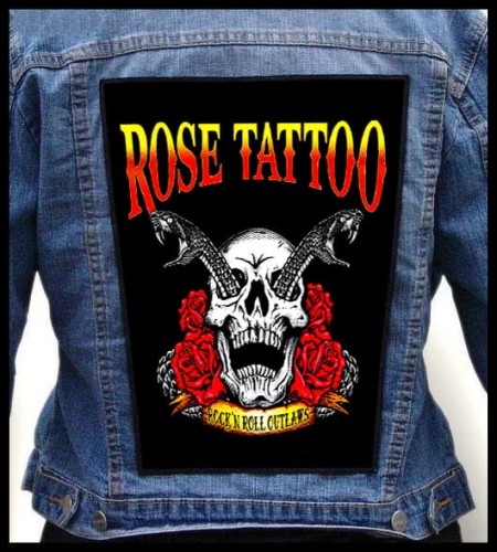 ROSE TATTOO - Skull -- backpatch back patch.jpg