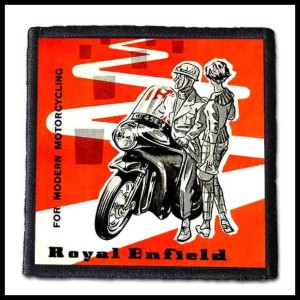 Naszywka ROYAL ENFIELD - For Modern Motoccycling